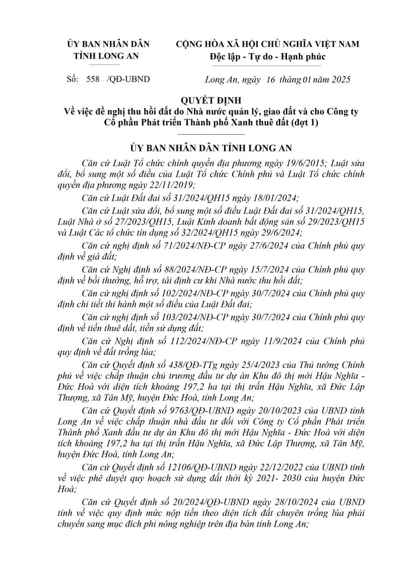 Vinhomes Green City Long An