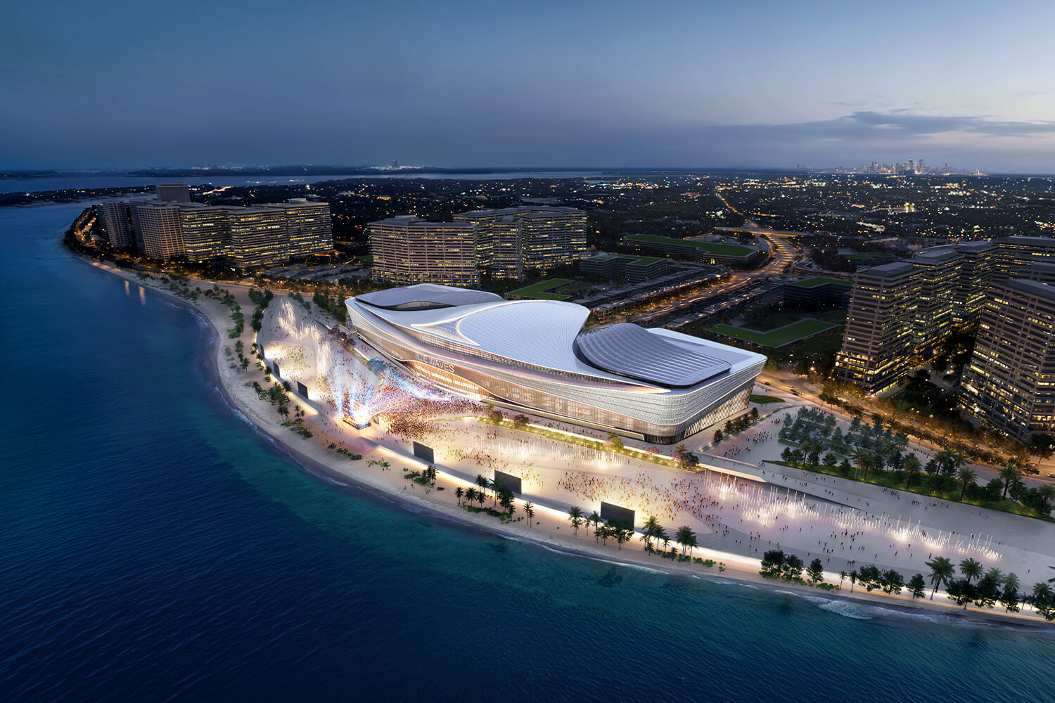 Ảnh phối cảnh nhà hát Sóng Xanh tại Vinhomes Cần Giờ - Blue Waves Theatre