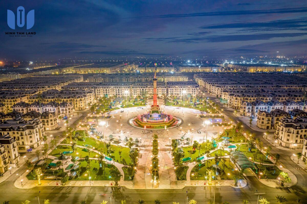 Công viên Chào đón tại phân khu The Haven Bay mang đến ấn tượng khó quên