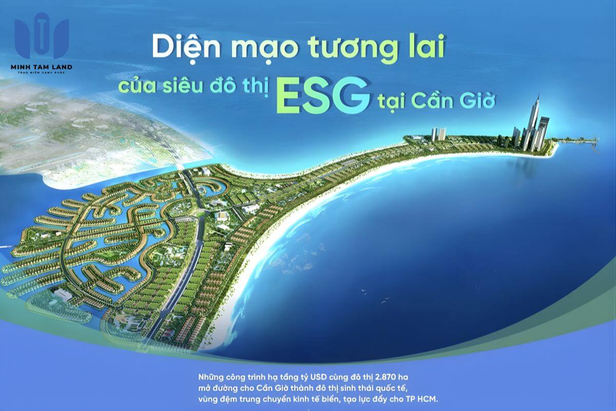 Đây là dự án lấn biển quy mô lớn với tổng diện tích lên đến 2.870 ha