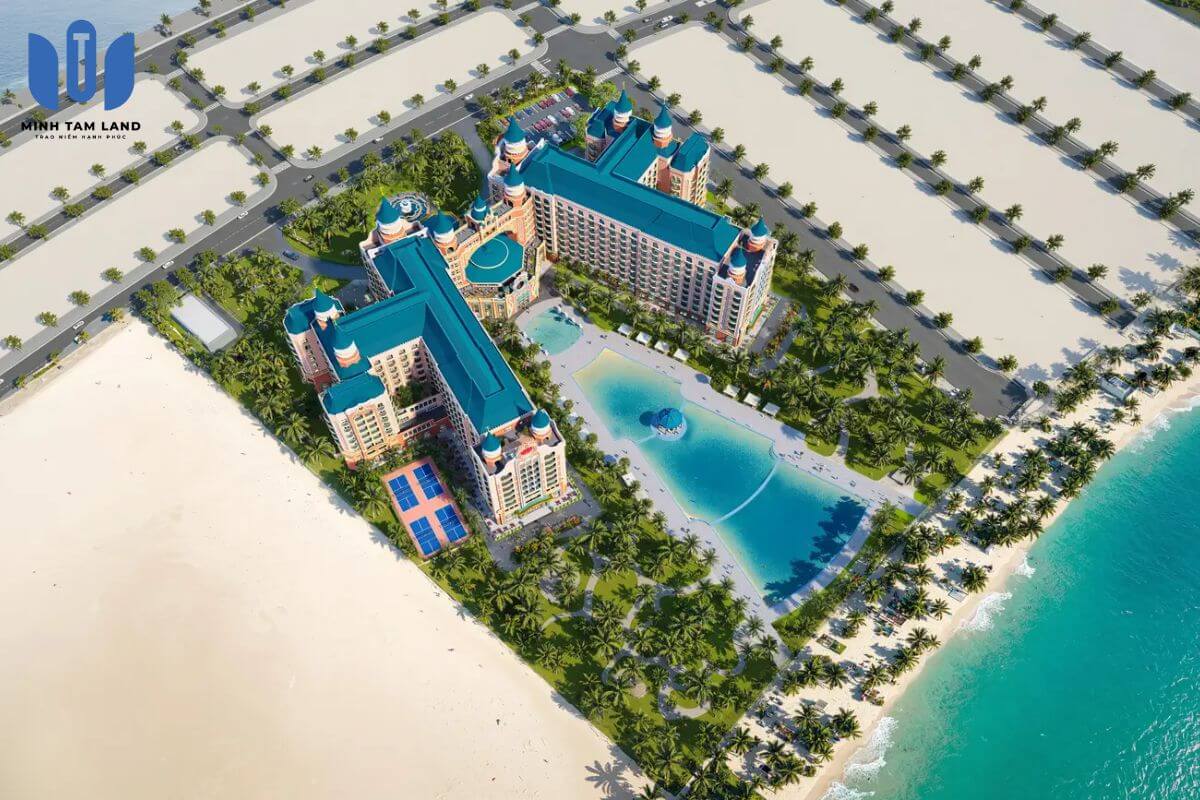 Khách sạn Vinpearl Themed Vinhomes Green Paradise Cần Giờ có gì đặc biệt? 8 Khách sạn Vinpearl Themed được kiến tạo như một tòa lâu đài bước ra từ truyện cổ tích