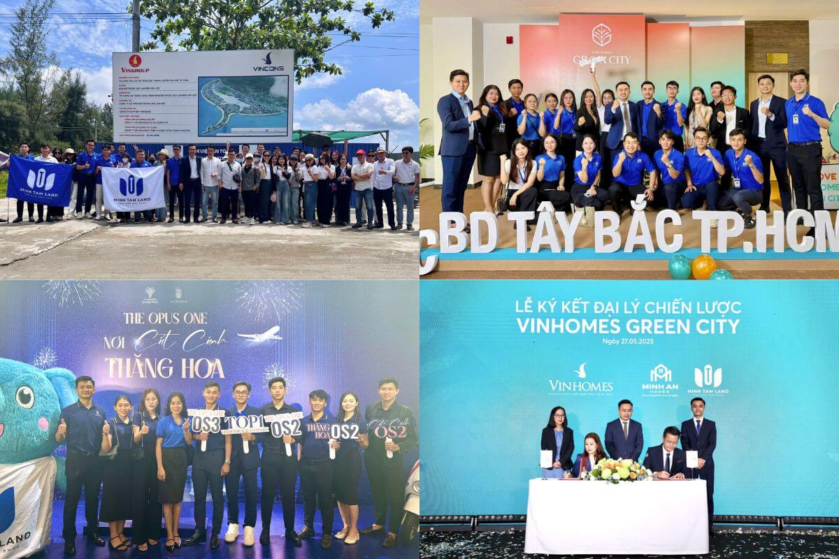 Công ty TNHH đầu tư và phát triển địa ốc Minh Tâm 5 Dự án đồng hành của Minh Tâm Land