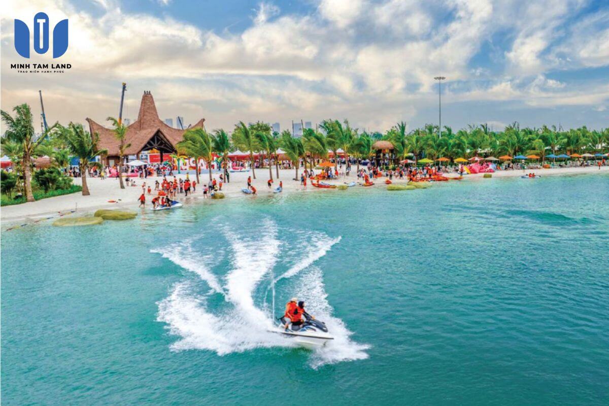 Paradise Lagoon Vinhomes Green Paradise sở hữu diện tích mặt nước lên tới 800 ha