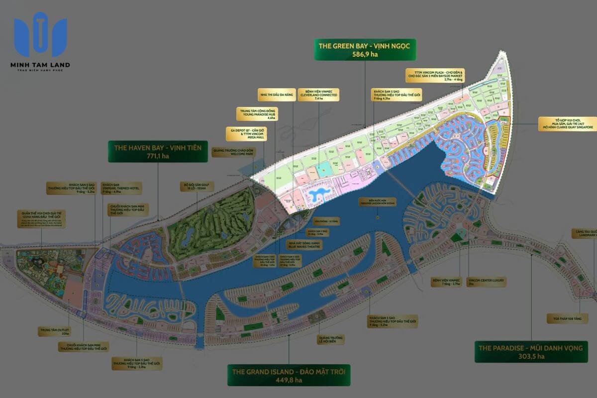 Phân khu The Green Bay Vinhomes Green Paradise