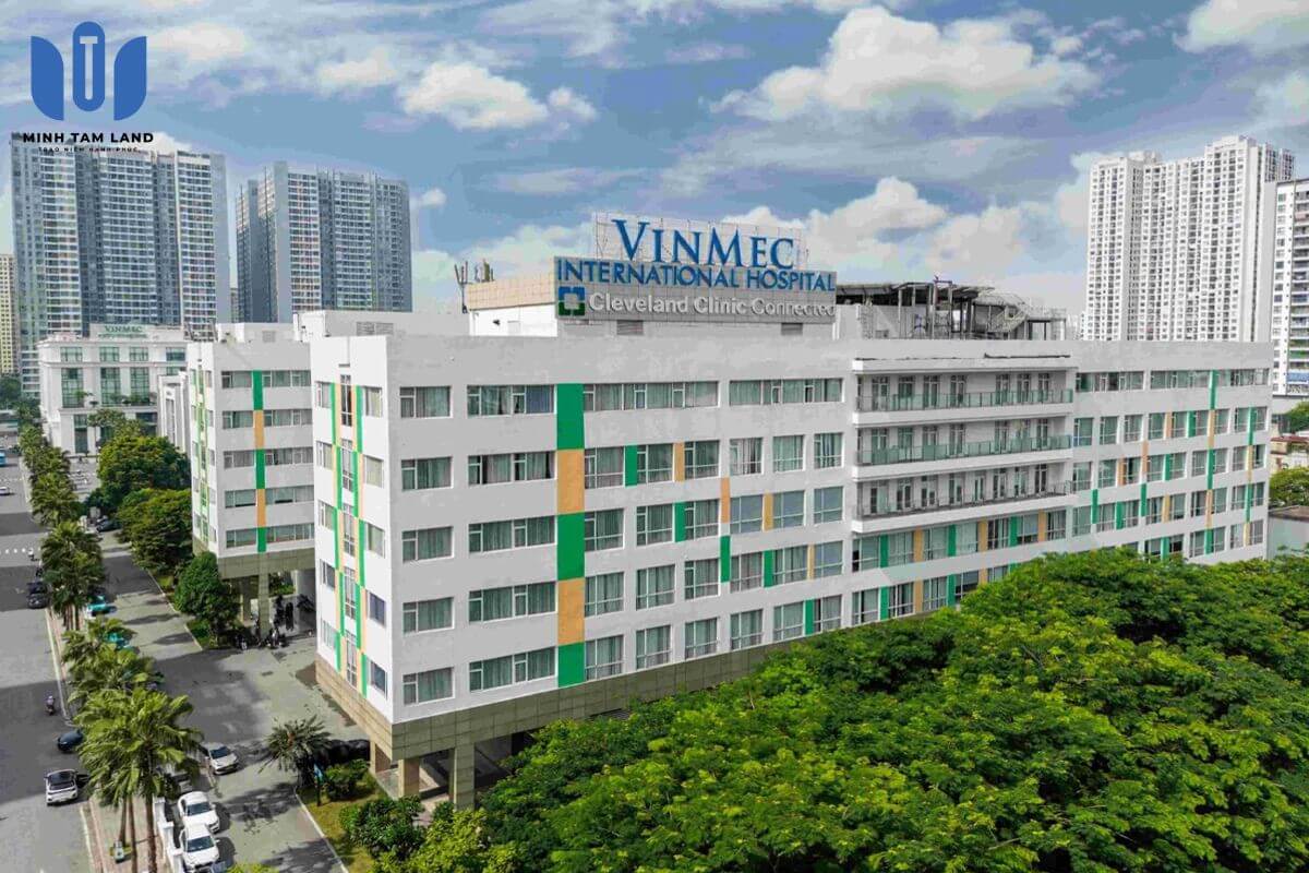 Bệnh viện Vinmec tại The Paradise là cơ sở y tế 7 tầng hiện đại