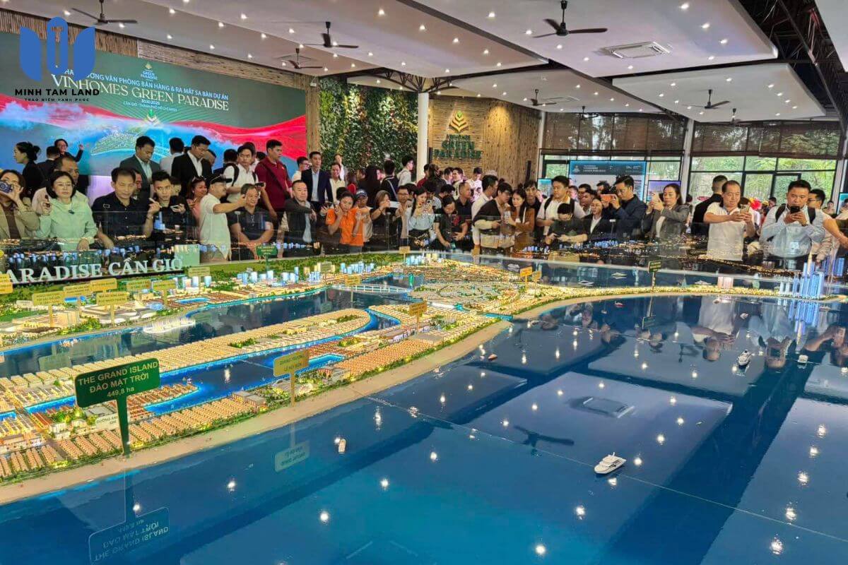 Sự kiện ra mắt sa bàn Vinhomes Green Paradise - Mở màn siêu đô thị biển tại Cần Giờ 5 Sự kiện ra mắt sa bàn Vinhomes Green Paradise