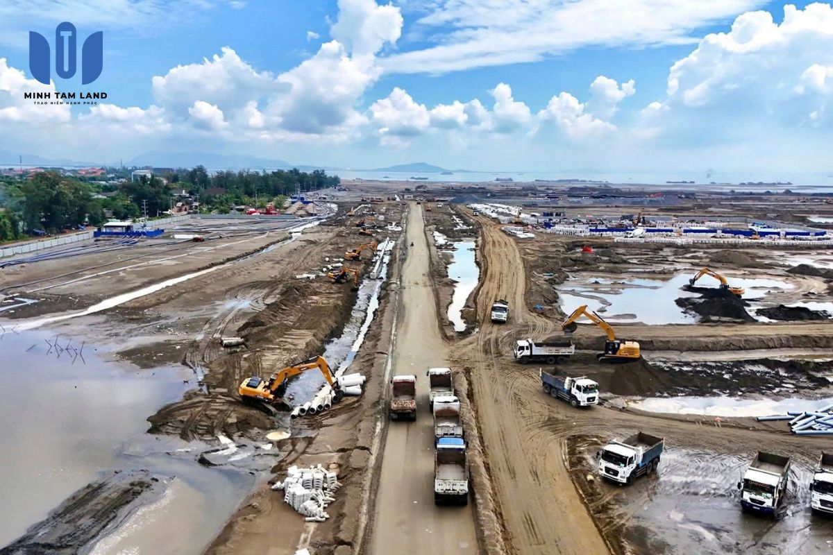 Tiến độ Vinhomes Green Paradise tháng 10: Dự án bứt phá từng ngày 7 Hạ tầng kỹ thuật ngầm và hệ thống thoát nước