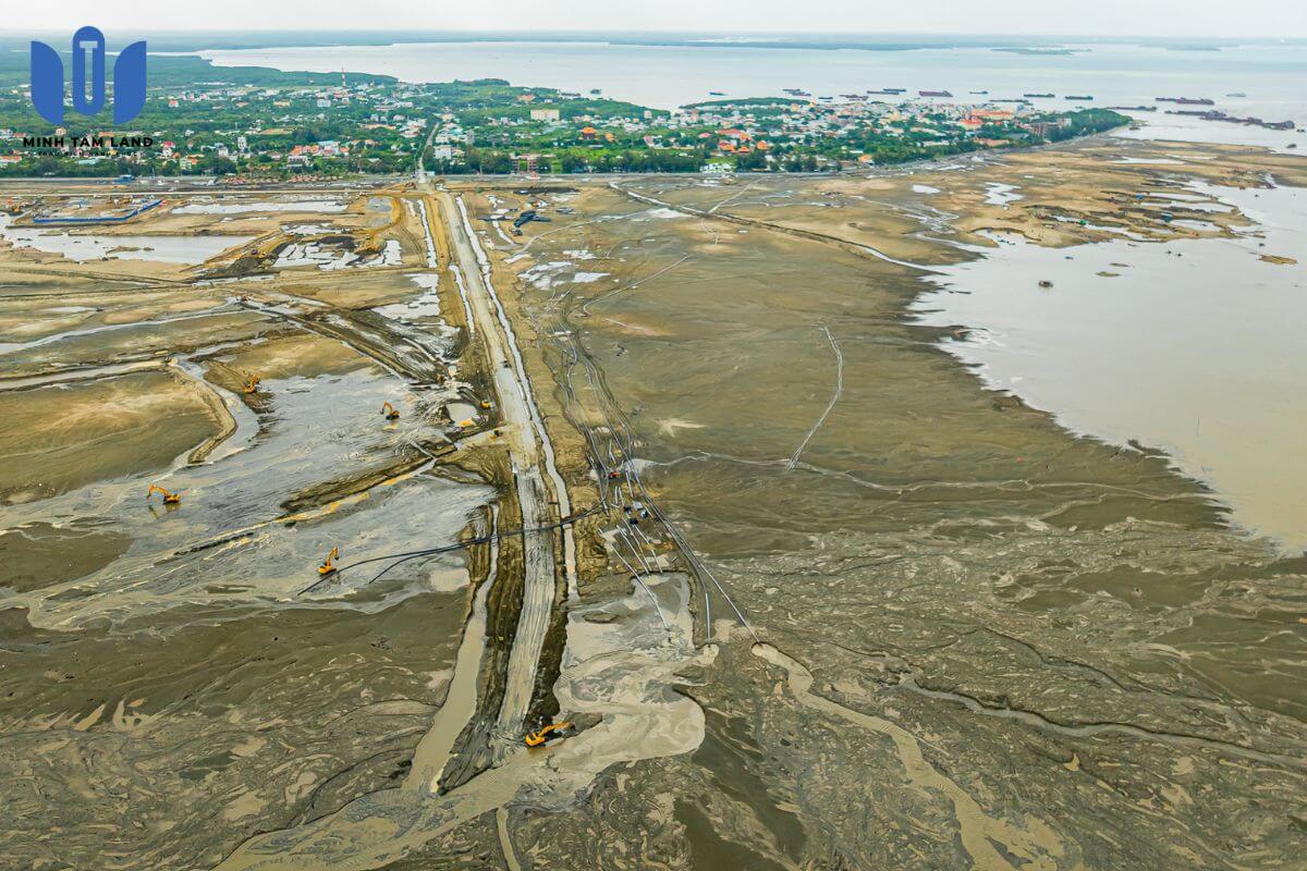 Toàn cảnh khu vực sẽ xây tòa tháp 108 tầng