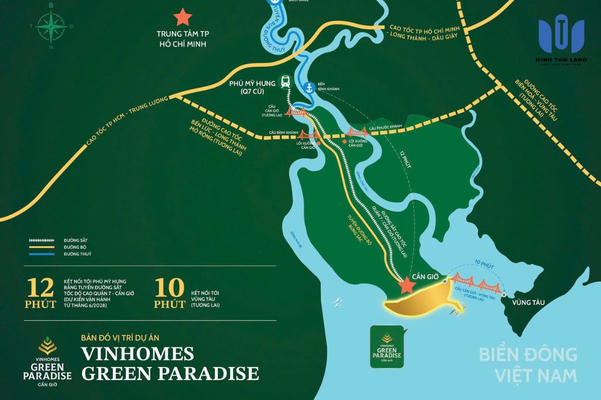 Nhà phố Vinhomes Green Paradise - Biểu tượng sống đẳng cấp giữa thiên nhiên 8 Bản đồ vị trí Vinhomes Green Paradise