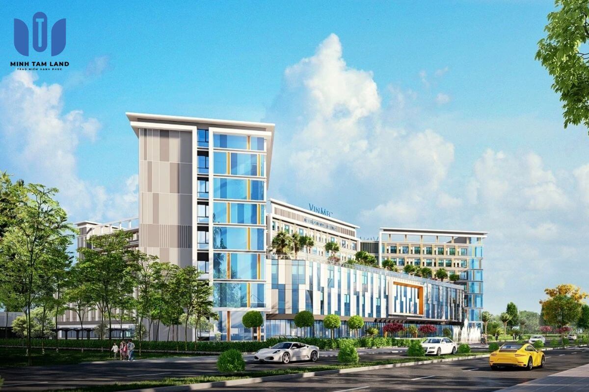 Bệnh viện Vinmec Vinhomes Green Paradise giữ vai trò trọng tâm trong hệ sinh thái “all-in-one”