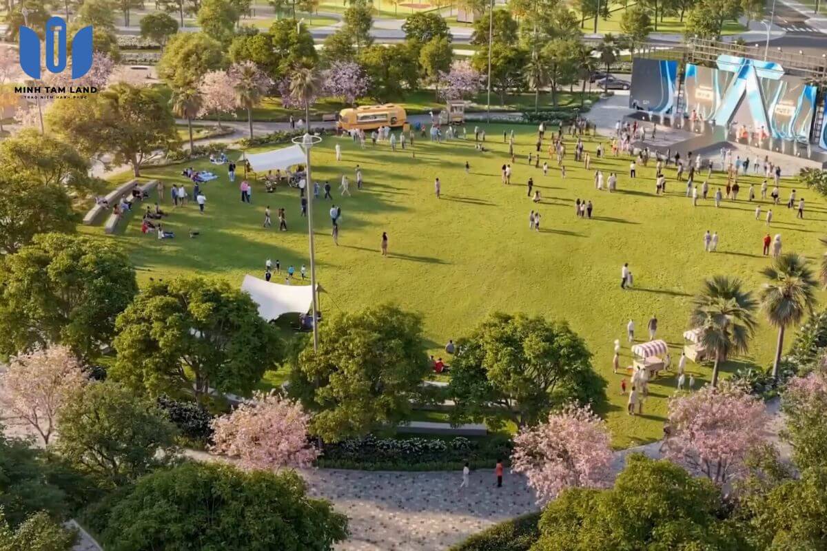 Young Paradise Hub Vinhomes Green Paradise còn được quy hoạch như một không gian tận hưởng toàn diện 