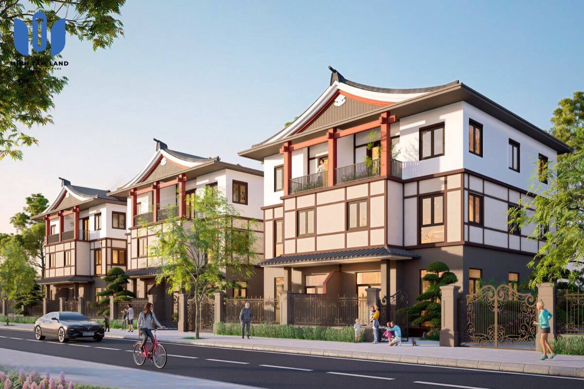 Phong cách thiết kế biệt thự phân khu Vịnh Ngọc Vinhomes Green Paradise