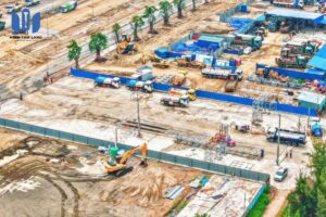 Tiến độ Vinhomes Green Paradise Tháng 11